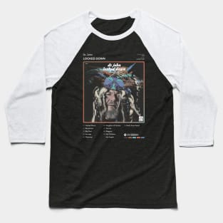 Dr. John - Locked Down Tracklist Album Baseball T-Shirt